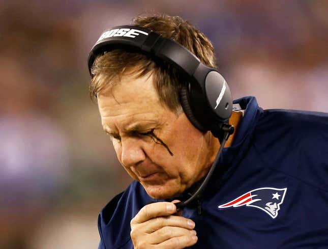 Image for article titled The Onion Looks Back On Bill Belichick’s 24,000-Year Reign Of Darkness