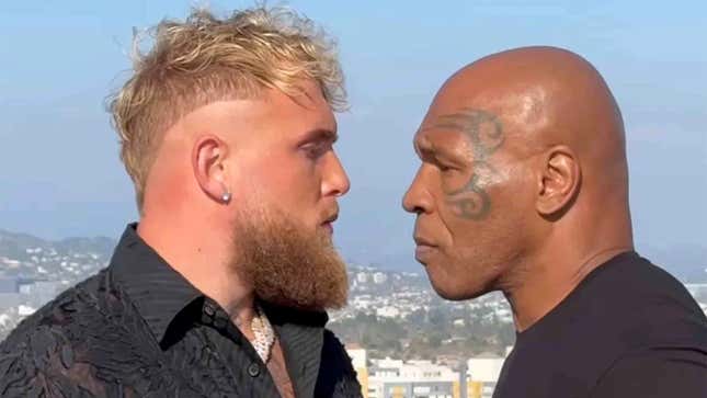 Image for article titled Everything We Know About Jake Paul Boxing Mike Tyson