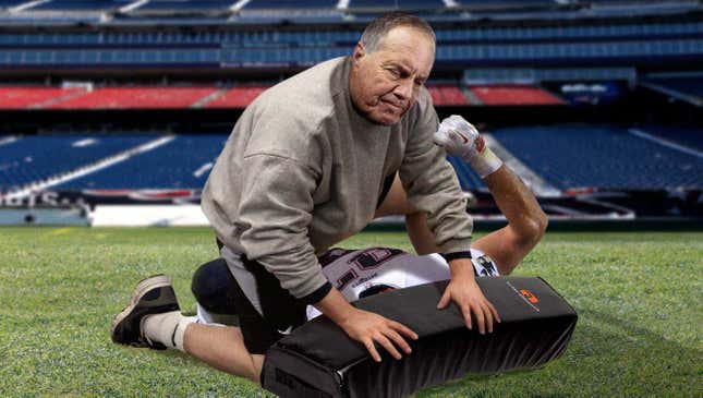 Image for article titled The Onion Looks Back On Bill Belichick’s 24,000-Year Reign Of Darkness