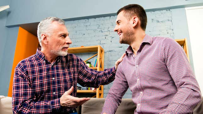 Image for article titled Father And Son Enjoy Annual Tradition Of Saying They Should Attend Spring Training One Day