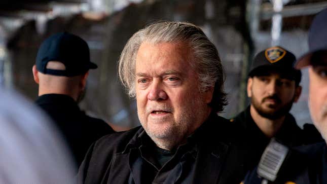 Image for article titled What To Know About Steve Bannon Potentially Going To Prison