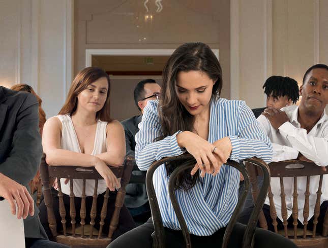 Image for article titled Attendees Solemnly Flip Chairs Around To Sit Backwards At Coolio’s Memorial