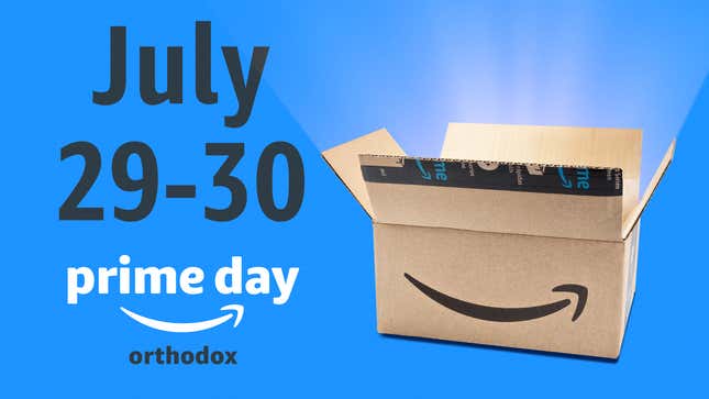 Image for article titled Amazon Announces Orthodox Prime Day Will Be July 29 Through 30