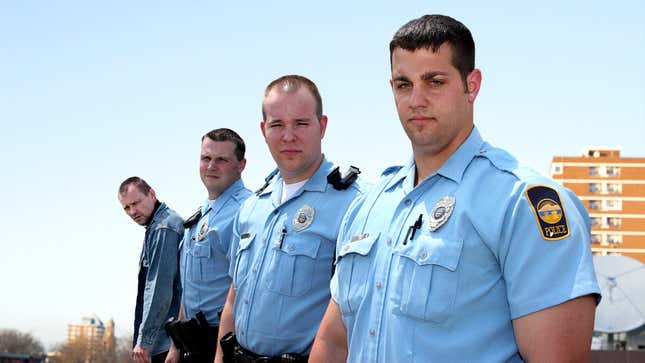 Image for article titled Persuasive Jumper Talks Entire Police Force Up Onto Ledge