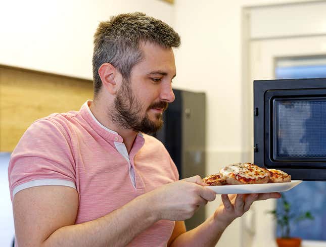 Image for article titled Man Wishes Someone Else Was Around To Taste How Good His English Muffin Pizzas Turned Out