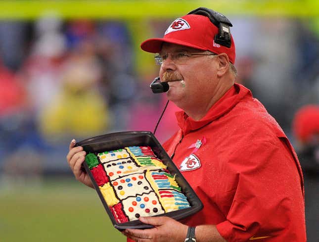 Image for article titled The Onion Celebrates Andy Reid: One Of The Greatest Minds In The History Of Lunch