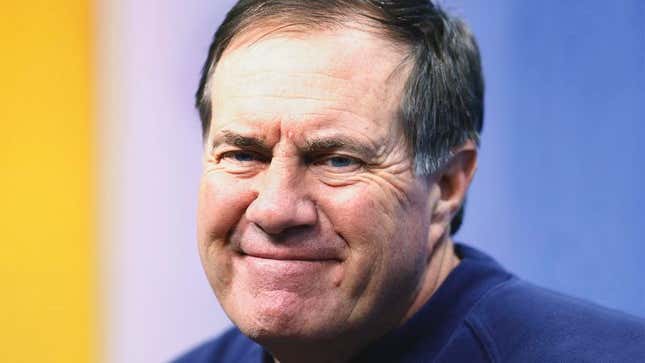 Image for article titled In Stunning Change Of Character, Bill Belichick Adopts Half-Dozen Dogs From Humane Society